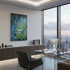 Spiegelung der Seerosen