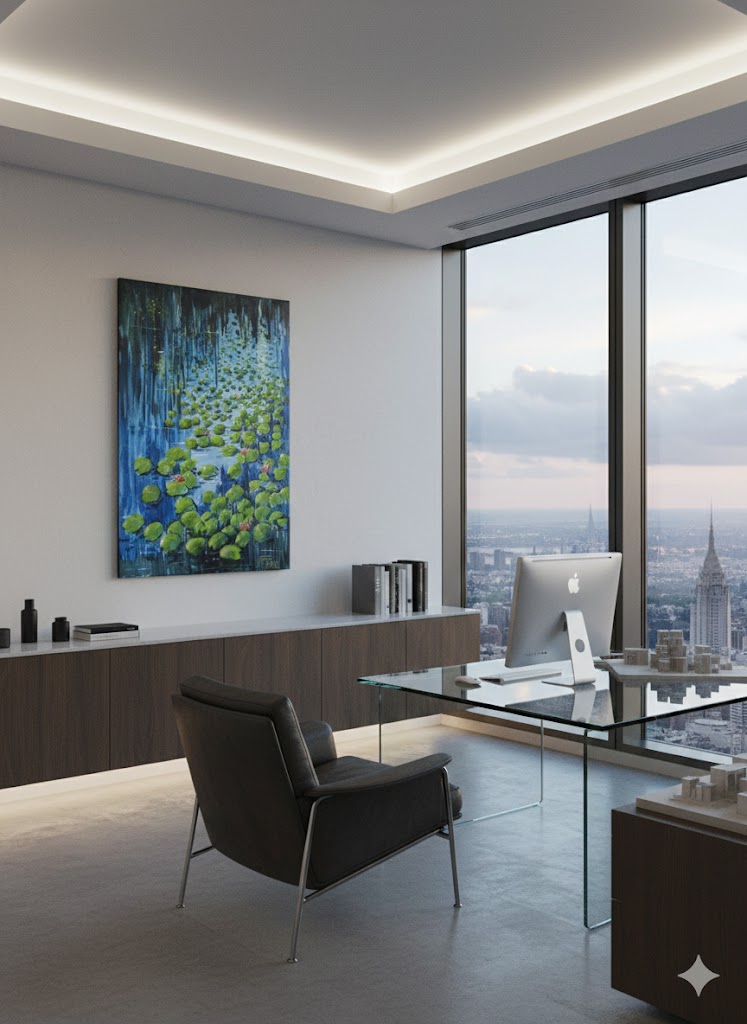 Spiegelung der Seerosen – Bild 2