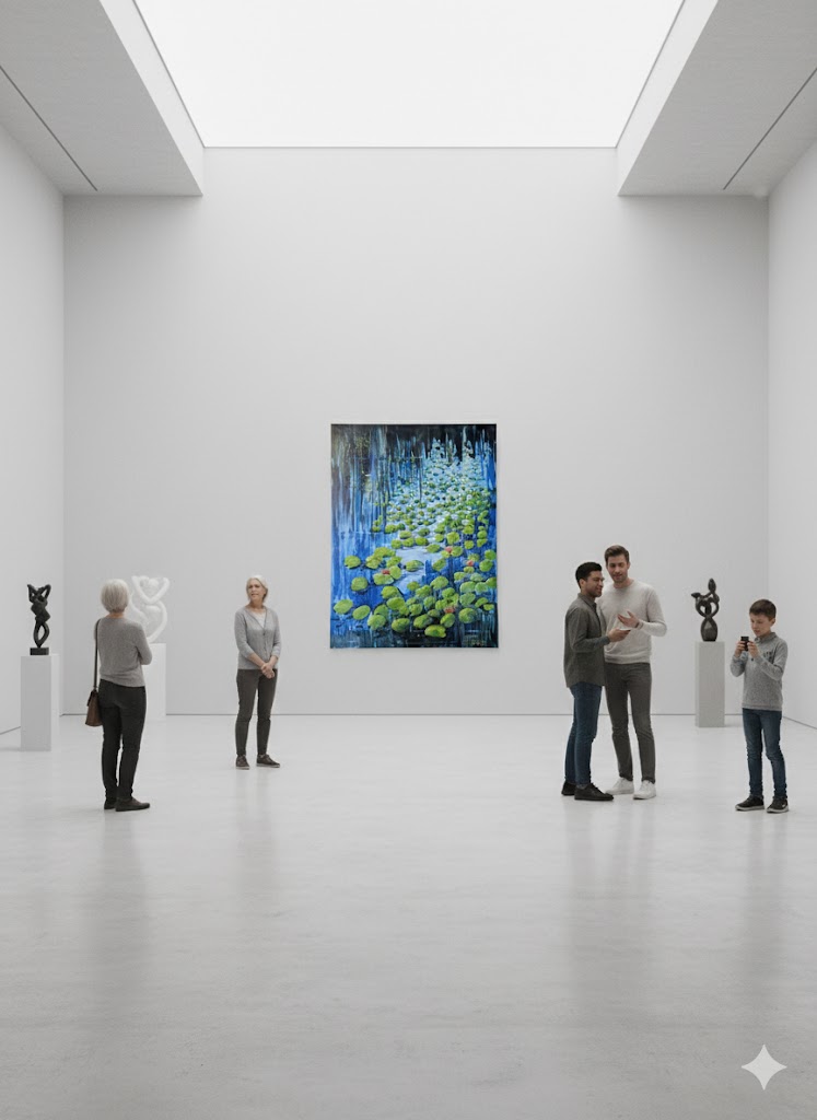 Spiegelung der Seerosen – Bild 4