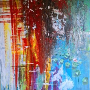 Männer im Gespinst der Farben