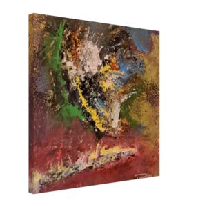 Hoffnung im Caos der Zeit, Leinwand 50×50 cm / 20×20″