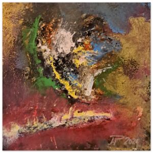 Hoffnung im Caos der Zeit, Kunstdrucke 50×50 cm / 20×20″