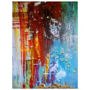 Männer im Gespinst der Farben, Kunstdrucke 60×80 cm / 24×32″