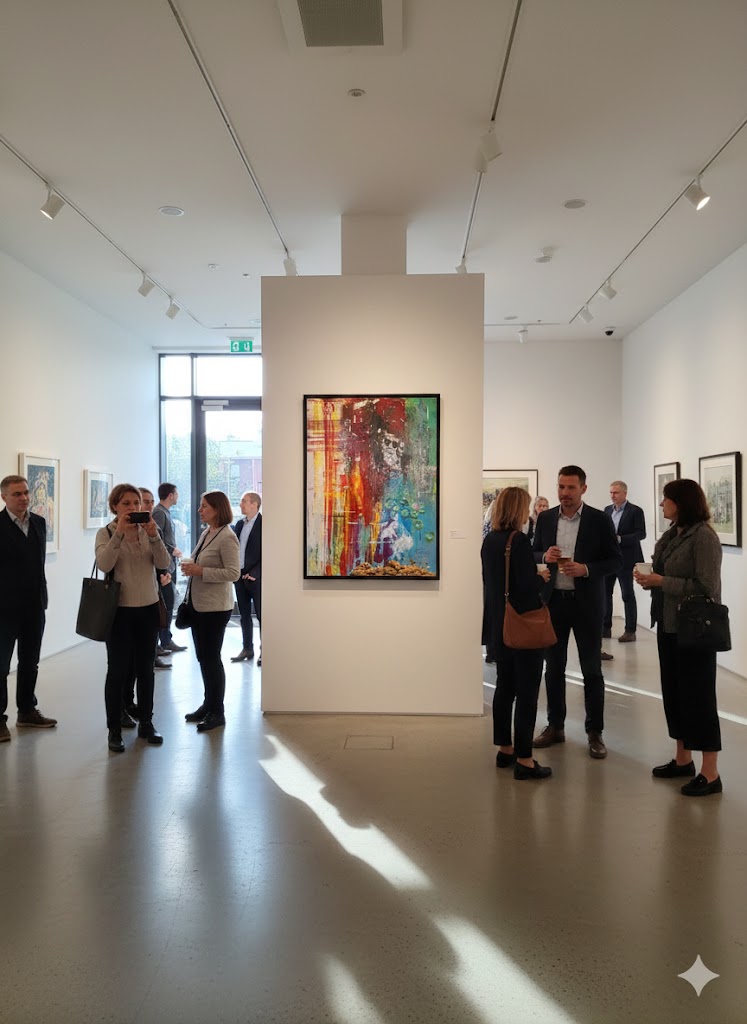 Männer im Gespinst der Farben, Kunstdrucke 60x80 cm / 24x32″ – Bild 3