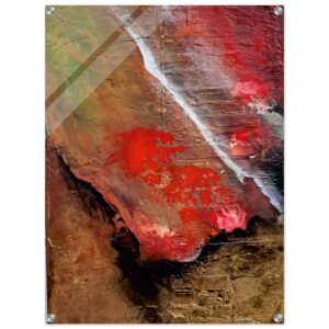 Feuersbrunst aus dem All,  60×80 cm / 24×32″